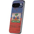 Haiti Flag Dark Wood Google Pixel 9 Pro Skin